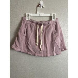 Women's Offline By Aerie Grey Essential Swear Mini Skort Skirt Size XS